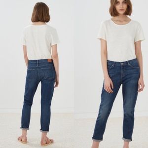 Anthropologie M.I.H. Tomboy Ankle Jeans